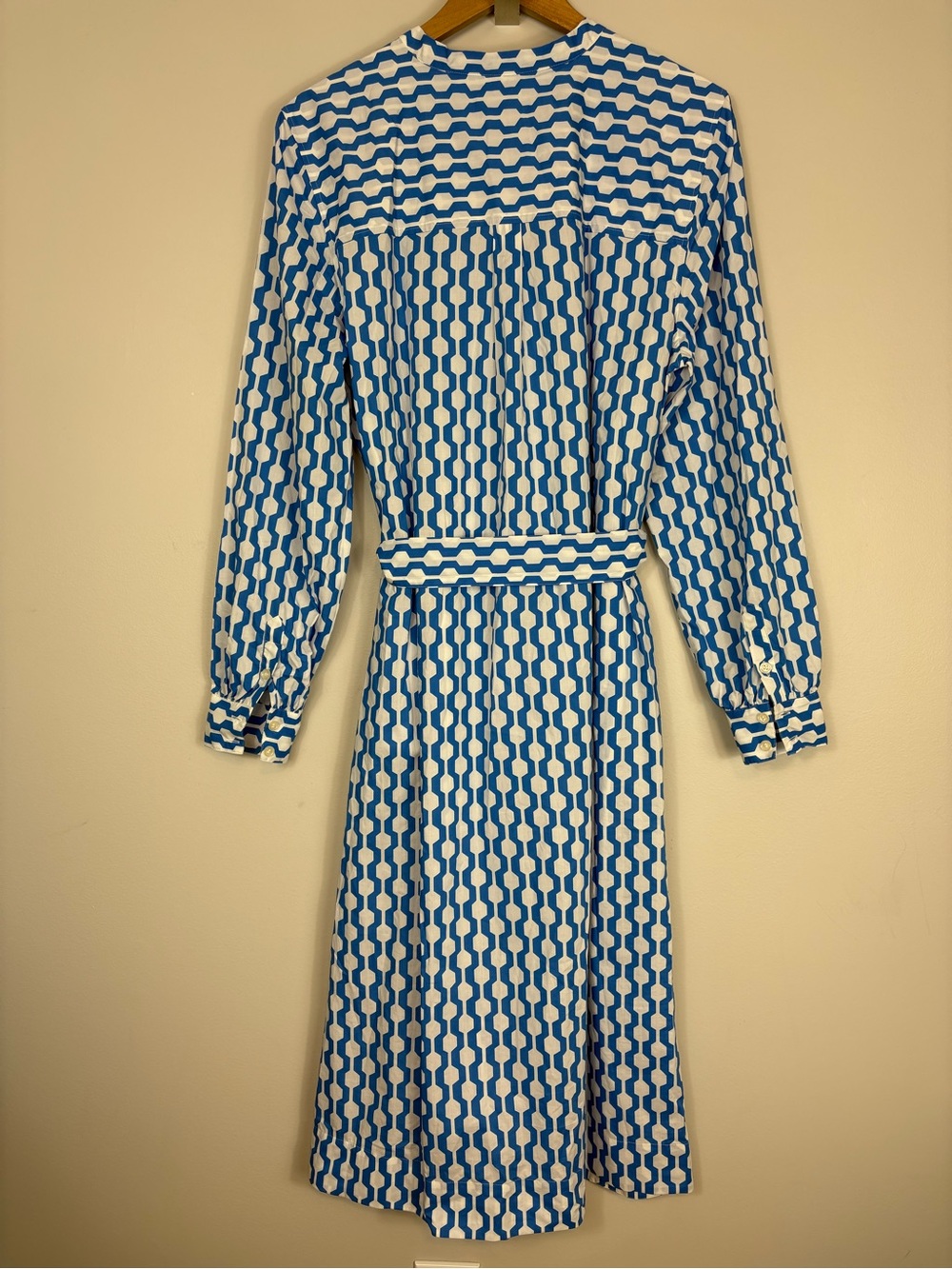 NWT Boden Collarless Midi Shirt Dress Sz 16-18L - Picture 11 of 11